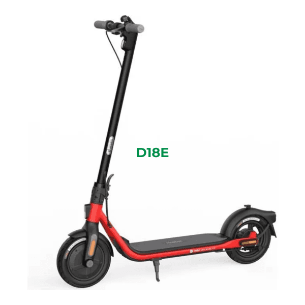 Segway Ninebot D18E | Trottinette Électrique Basique 500W, Vitesse 25km/h, Idéale Premiers Kilomètres