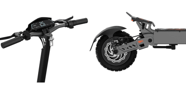 KEPOW K2 | Trottinette Électrique 800W, 45 km/h, Autonomie jusqu’à 60 km
