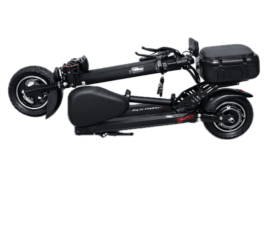 NXRIDE SET PRO 2.0 | Trottinette Électrique 800W, 50 km/h, avec Siège et Top Case