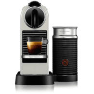 Nespresso CitiZ & Milk D123 - Cafetière à capsules avec mousseur à lait intégré