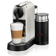 Nespresso CitiZ & Milk D123 - Cafetière à capsules avec mousseur à lait intégré