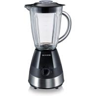 Blender Severin avec bol en verre 1,5L et base inox 550W