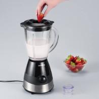 Blender Severin avec bol en verre 1,5L et base inox 550W
