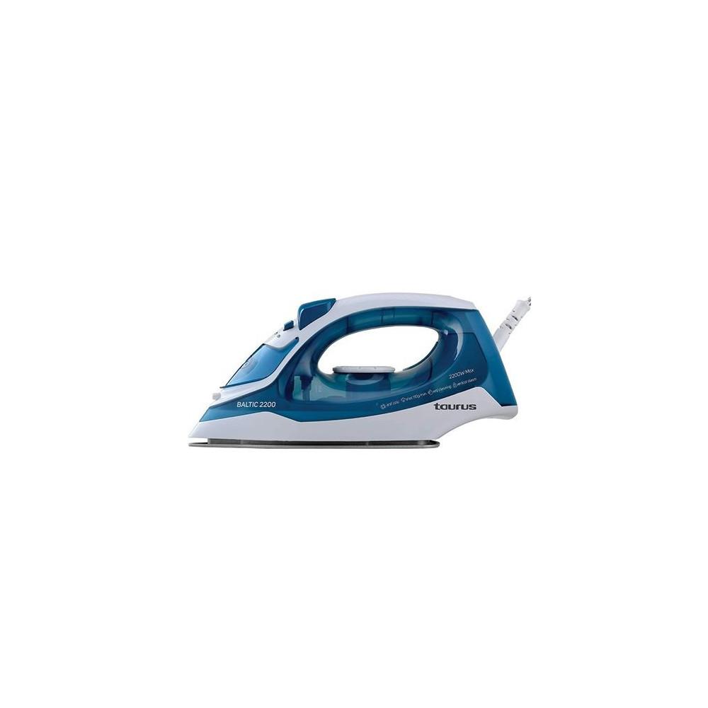 Fer à repasser Taurus Baltic 2200W avec semelle en argent