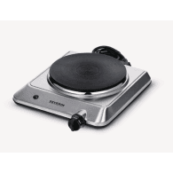 Rechaud électrique 1 plaque inox 1500W