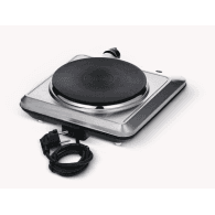 Rechaud électrique 1 plaque inox 1500W