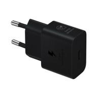 Chargeur Samsung 25W GaN C-to-C avec câble noir
