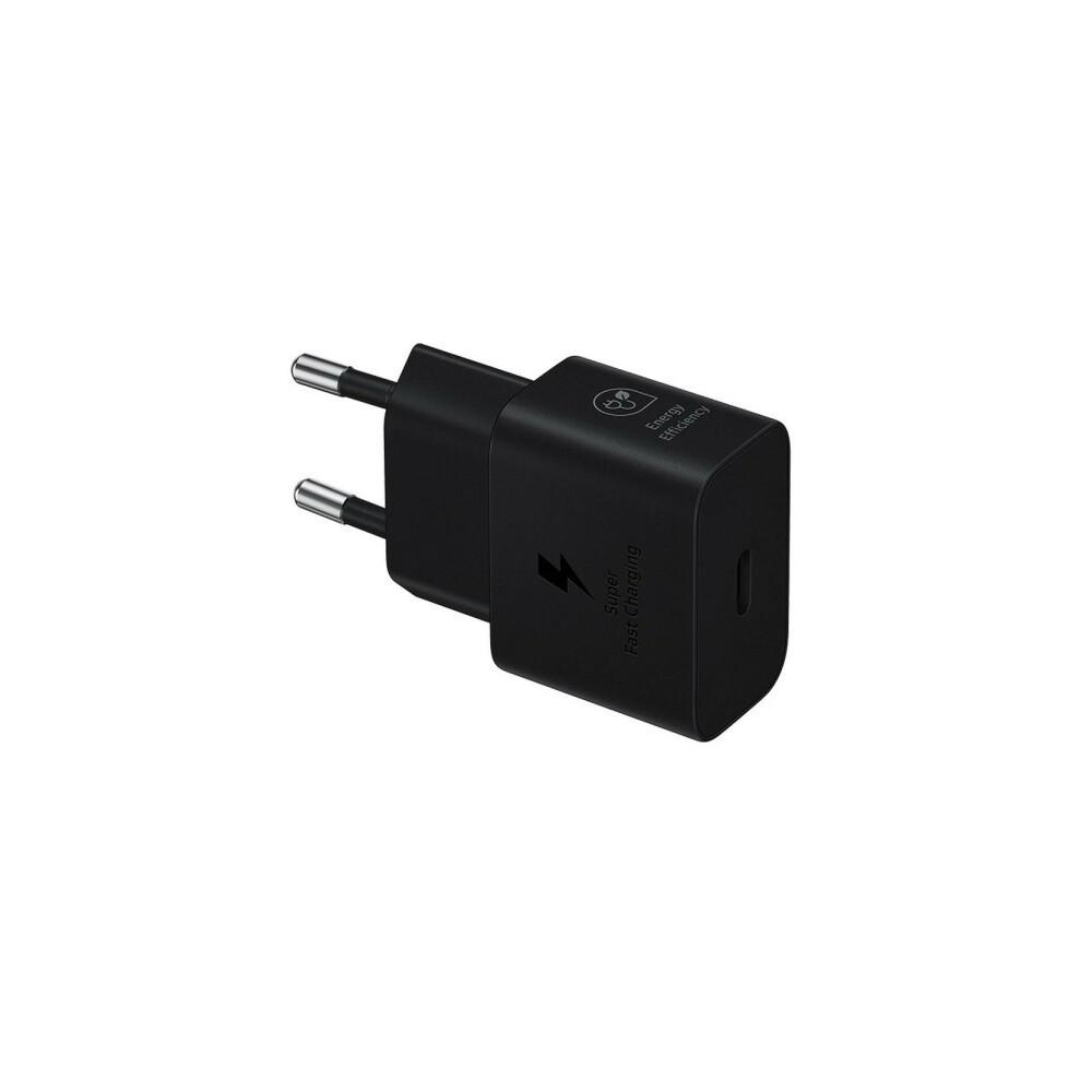 Chargeur Samsung 25W GaN C-to-C avec câble noir