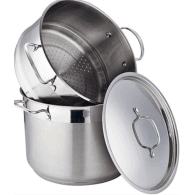 Couscoussier Taurus en Inox 6 Litres