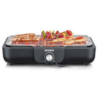 Barbecue électrique Severin 2300W 29 cm noir