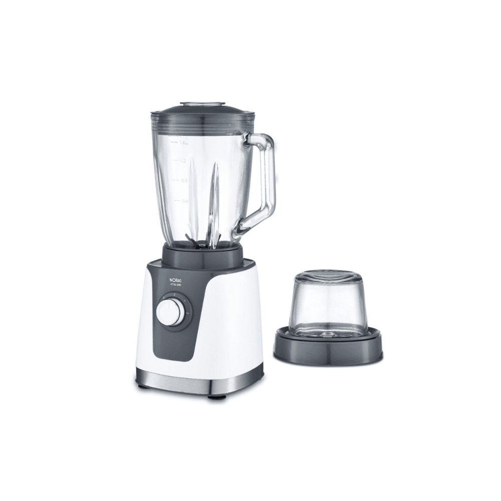 Blender Solac Vital 600W avec bol en verre 1,5L