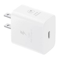 Chargeur Samsung 25W USB-C avec câble blanc