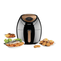 Friteuse à air chaud Kenwood 7L 1800W Noir et Or