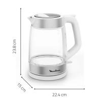 Bouilloire en verre 1,7L 2200W - Design moderne et robuste