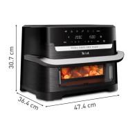 Friteuse Tefal Flex Dual Easy Fry 9L Noir