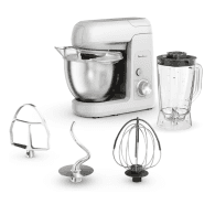 Robot pâtissier Moulinex 4,6L 1100W avec kit inox