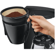 Cafetière Bosch 1200W 1.25L Noir