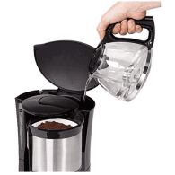Cafetière filtre Subito Mini Noir/Grise - 0.6L - 6 tasses