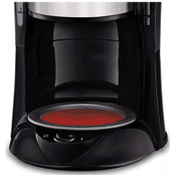 Cafetière filtre Subito Mini Noir/Grise - 0.6L - 6 tasses