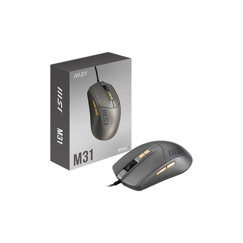 Souris filaire MSI M31 3600 DPI (OS1-XXXX002-000)