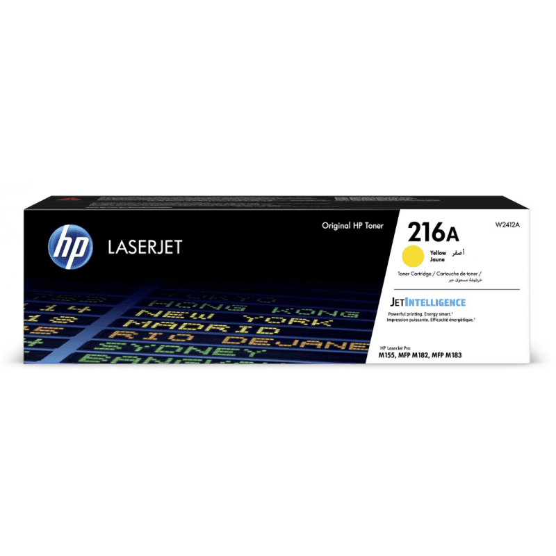 Toner HP LaserJet d'origine 216A Jaune authentique