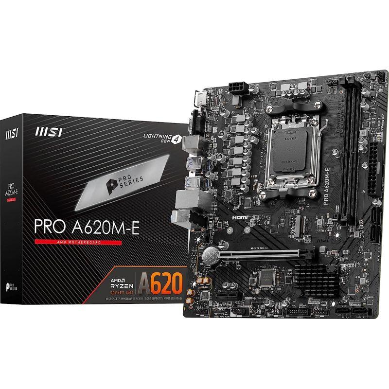 Carte Mère AMD MSI PRO A620M-E DDR5 (911-7E28-001)