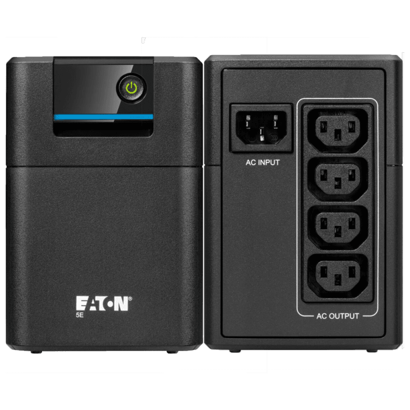 Onduleur Eaton 5E 550VA / 300W Line Interactive – 4 Prises C13 (5E550I)