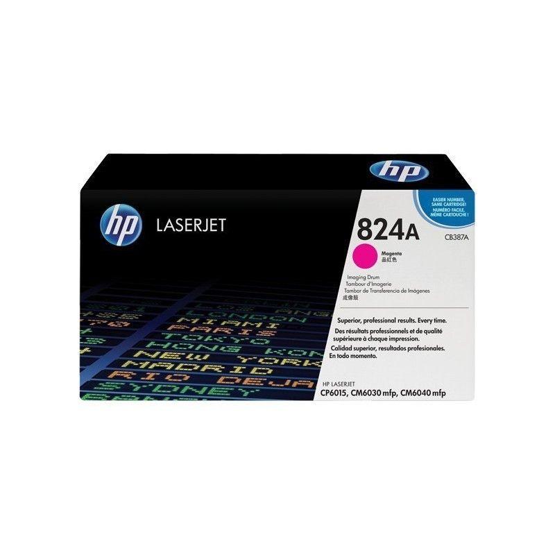 Cartouche d'encre laser magenta originale HP 824A (CB387A)