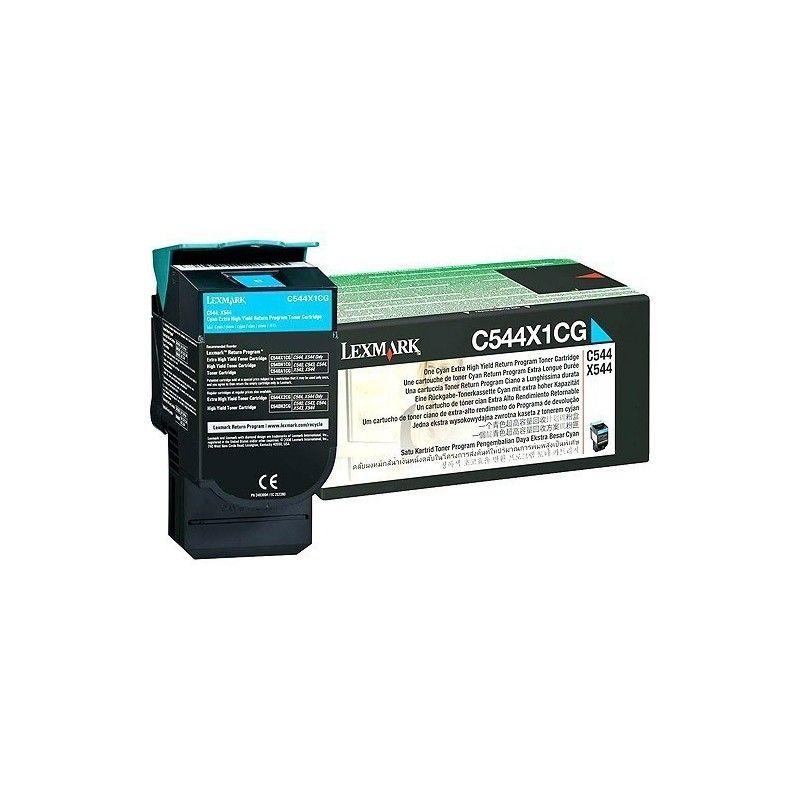 Toner Cyan Très Haute Capacité (4K) pour Imprimante Xerox C544 / X544