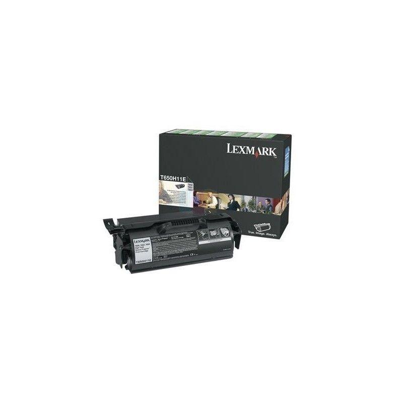 Toner Noir haute capacité 25K pour imprimantes T650/T652/T654