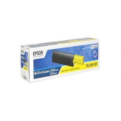 Toner jaune haute capacité pour imprimante AL-C1100/CX11 (4 000 pages)