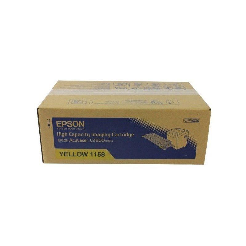 Toner jaune haute capacité Monobloc pour imprimante