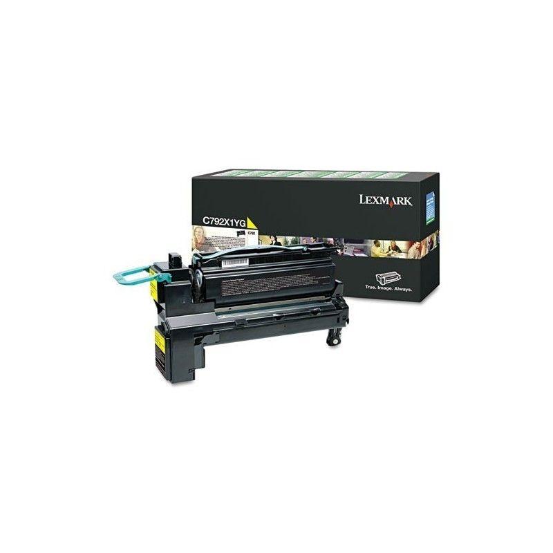 Toner Jaune Très Haute Capacité 20K pour Imprimantes C792