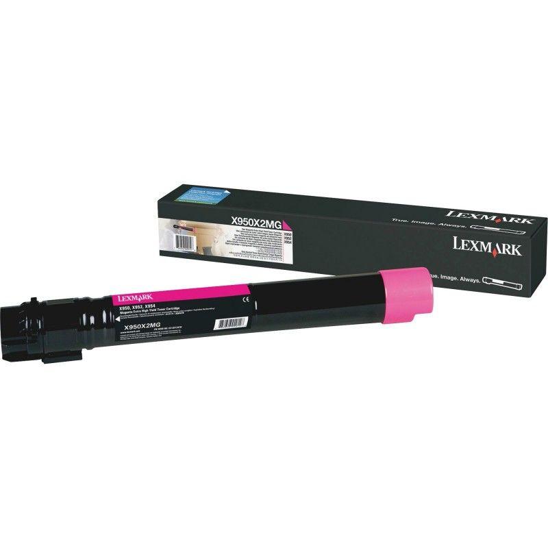 Cartouche Magenta Très Haute Capacité 22 000 pages pour imprimantes Xerox X950/X952/X954