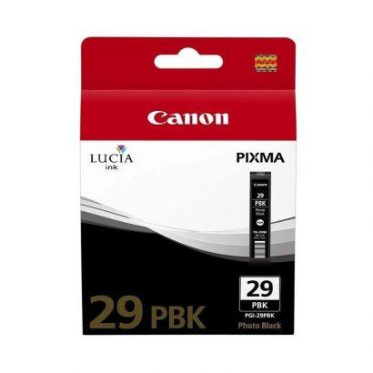 Cartouche d'encre Canon PGI-29PBK Noir pour imprimantes photo