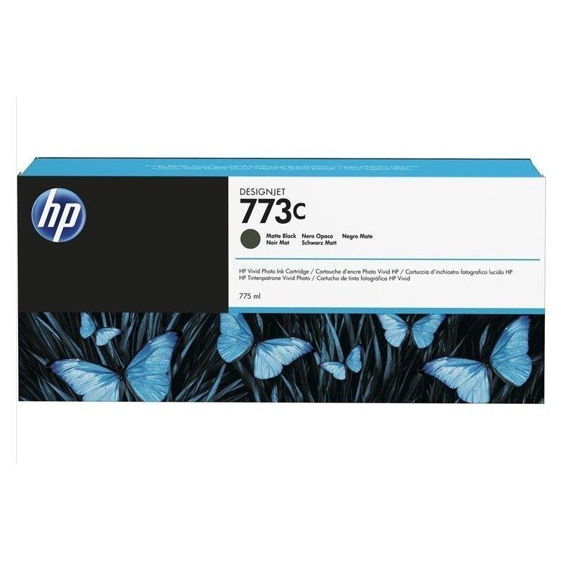 Cartouche HP 773C Noir Matte Original pour imprimantes DesignJet
