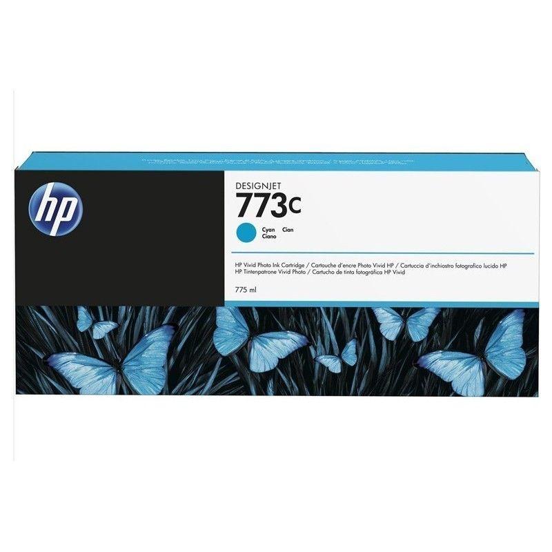 Cartouche HP 773C Cyan Original pour imprimante DesignJet