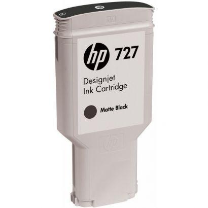 Cartouche d'encre HP 727 Noir 300 ml pour imprimantes DesignJet