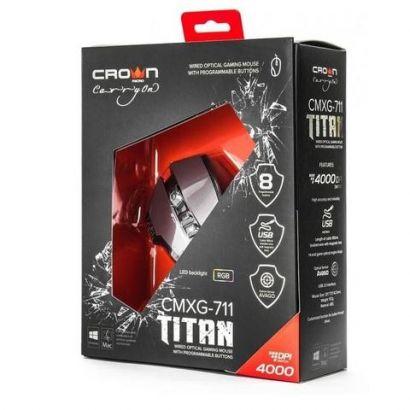 Souris USB Gamer Crown CMXG-711 TITAN