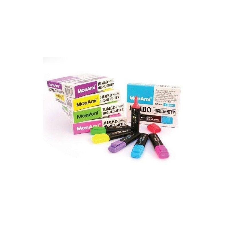 Fluorescent Mon Ami Jumbo - Boîte de 12