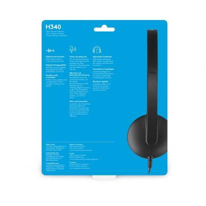 Casque USB Logitech H340 avec microphone anti-parasite