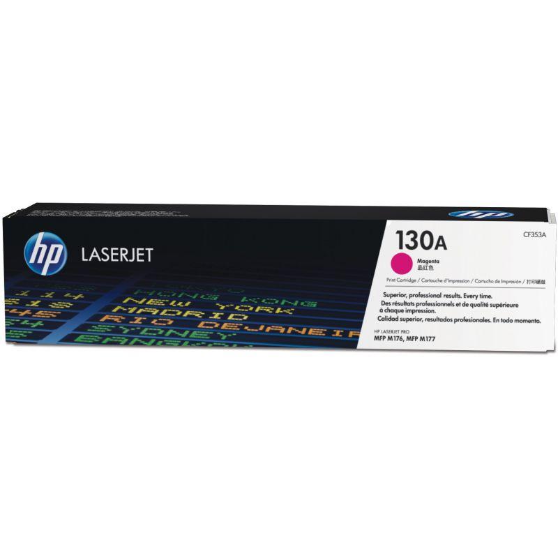 Toner HP 130A Magenta (CF353A) - Noir d'origine