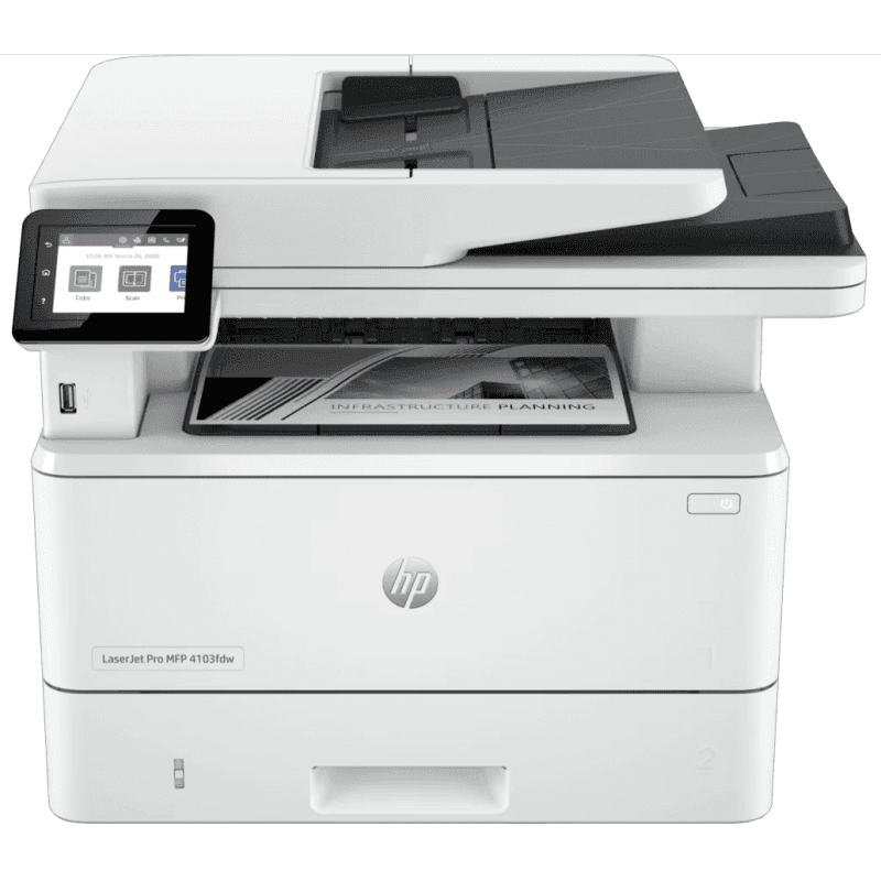 Imprimante Multifonction HP LaserJet Pro 4103fdw (2Z629A)