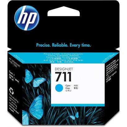 Cartouche d'encre HP 711 Cyan d'origine (CZ130A)