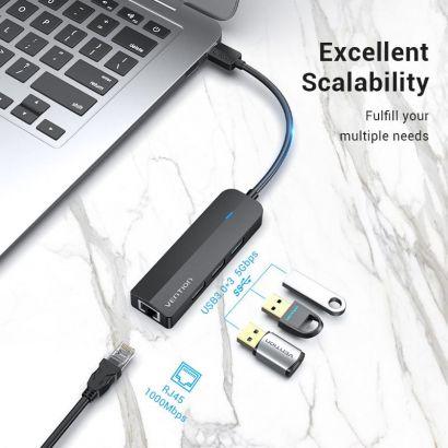 Hub USB 3.0 5-en-1 Vention