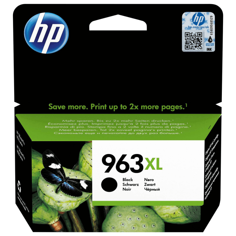 Cartouche d'encre HP 963XL Noire - Grande capacité