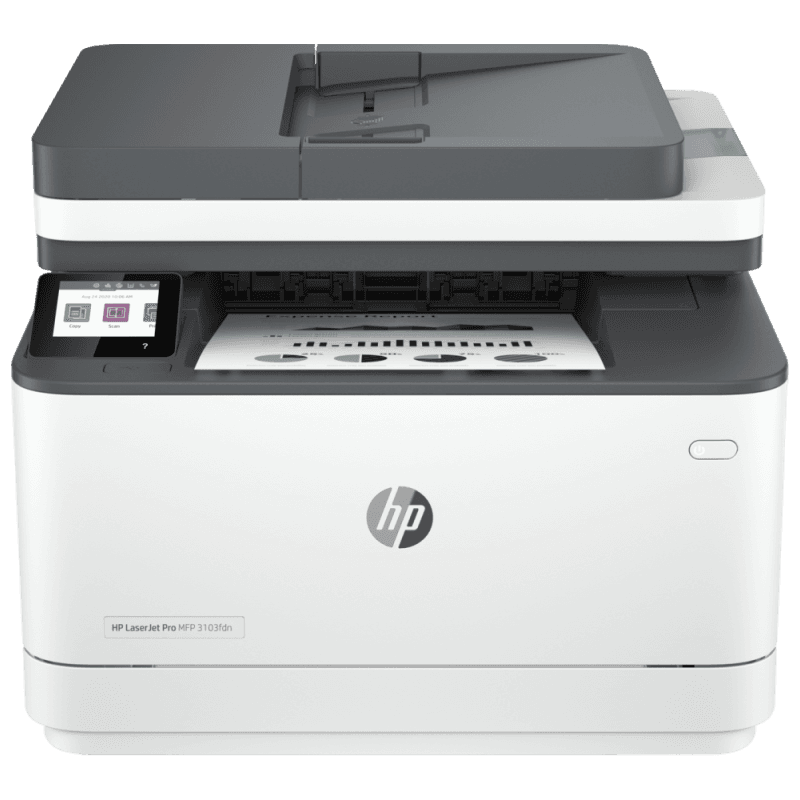 Imprimante Multifonction Laser Monochrome HP LaserJet Pro 3103fdn – Impression, Scan, Copie, Fax, Recto-Verso