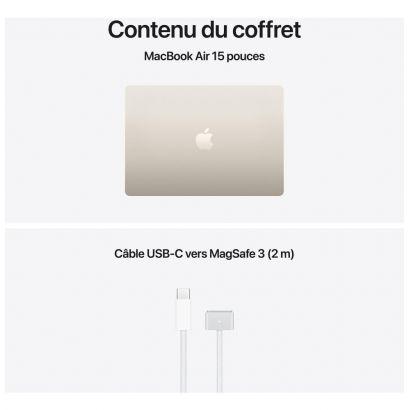 Apple MacBook Air 15" M5 16 Go 1 To Lumière Stellaire