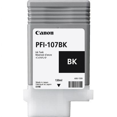 Canon PFI-107BK 130 ml – Bouteille d’encre Canon d’origine (6705B001AA)