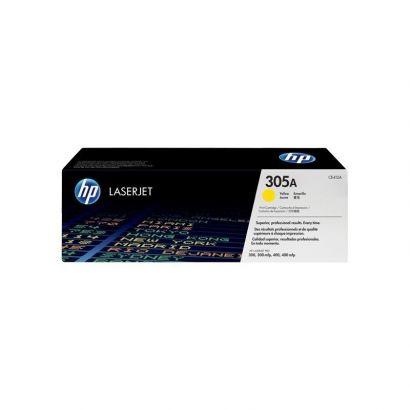 Toner HP CE412A 305A Original Jaune pour Imprimante Laser